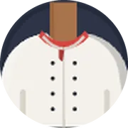 Chef jacket, common cosmetic in Dopami