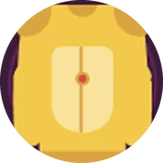 Golden breastplate, legendary cosmetic in Dopami