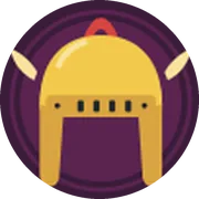 Golden helm, legendary cosmetic in Dopami