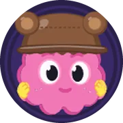 The Dopami mascot wearing bear hood, a epic cosmetic