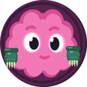 The Dopami mascot wearing dragon claws, a legendary cosmetic
