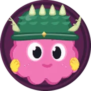 The Dopami mascot wearing dragon hood, a legendary cosmetic