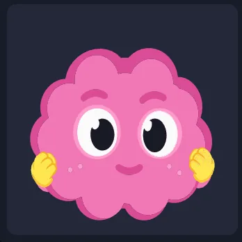 The Dopami mascot with no cosmetics