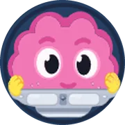 The Dopami mascot wearing chest plate, a rare cosmetic