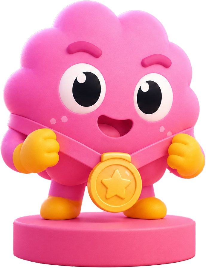 Dopami app beta mascot